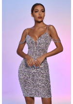 Suknelė su blizgučiais Melica