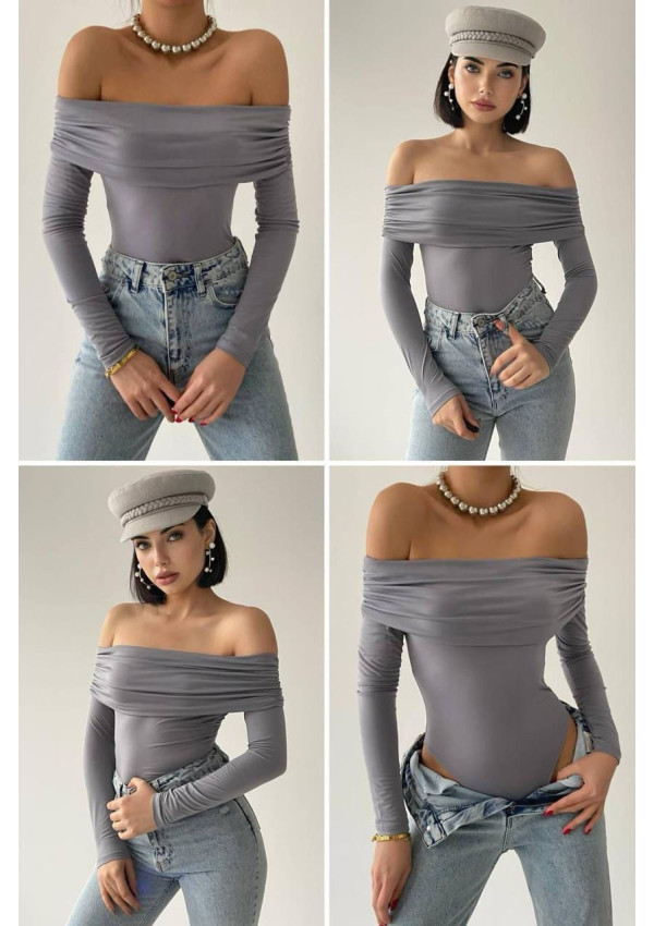 Off-shoulder bodysuit