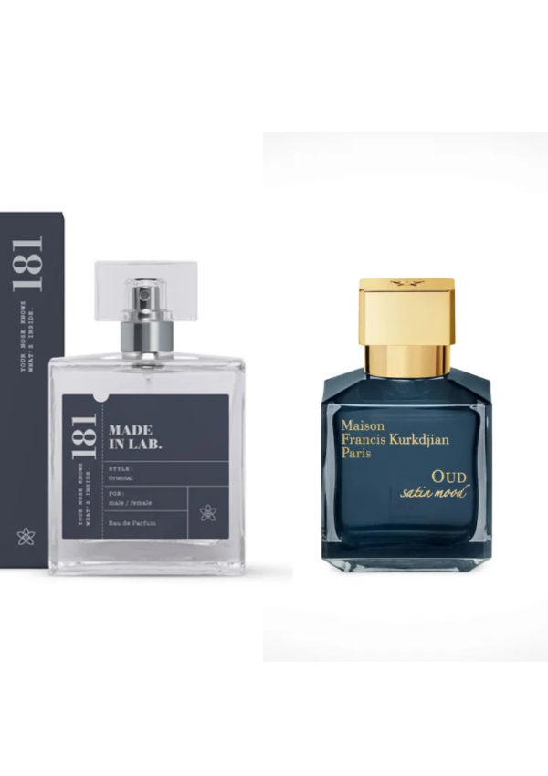 Inspired by Maison Francis Kurkdjian Oud Satin Mood 181