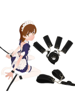 Suvaržymo aksesuaras (riešų, kulkšnių, virvė)