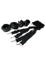 Pliušiniai PU dirželiai lovai (riešų ir kulkšnių)