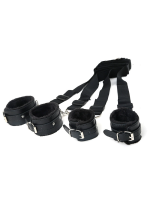 Pliušiniai PU dirželiai lovai (riešų ir kulkšnių)