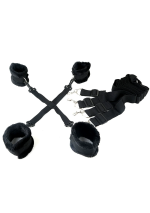 Ilgi pliušiniai dirželiai lovai