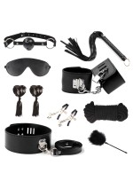 9 dalių suvaržymo rinkinys | BDSM žaidimams, intymioms fantazijoms poroms