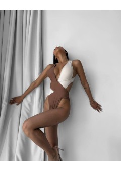 Ora vientisas maudymukas | Stilingas, patogus, atvira nugara