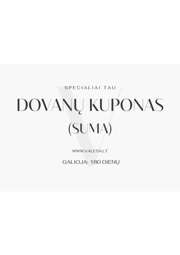 Dovanų kuponas