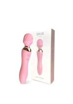 2 viename vibratorius su masažine galvute