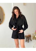 Moteriškas 3 dalių medvilnės laisvalaikio kostiumėlis: stilius, komfortas