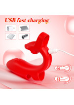 Vibratorius Antpirštis – Klitorio ir Vaginalinei Stimuliacijai