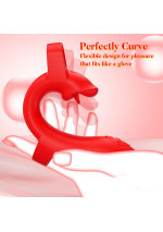 Vibratorius Antpirštis – Klitorio ir Vaginalinei Stimuliacijai