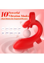 Vibratorius Antpirštis – Klitorio ir Vaginalinei Stimuliacijai