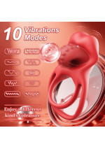 Varpos Žiedas su Klitorio Stimuliacija – Dvigubam Malonumui