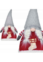 Kalėdų Nykštukas su LED Šviesa 40cm – Jauki Dekoracija Namams