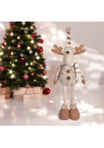 Kalėdinis Elnias 62cm | Šventinė Dekoracija | Jaukiam Kieme/Namams