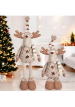 Kalėdinis Elnias 62cm | Šventinė Dekoracija | Jaukiam Kieme/Namams