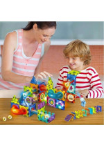 Magnetinis Šviečiantis Konstruktorius 76 dalių | Vaikų Kūrybai