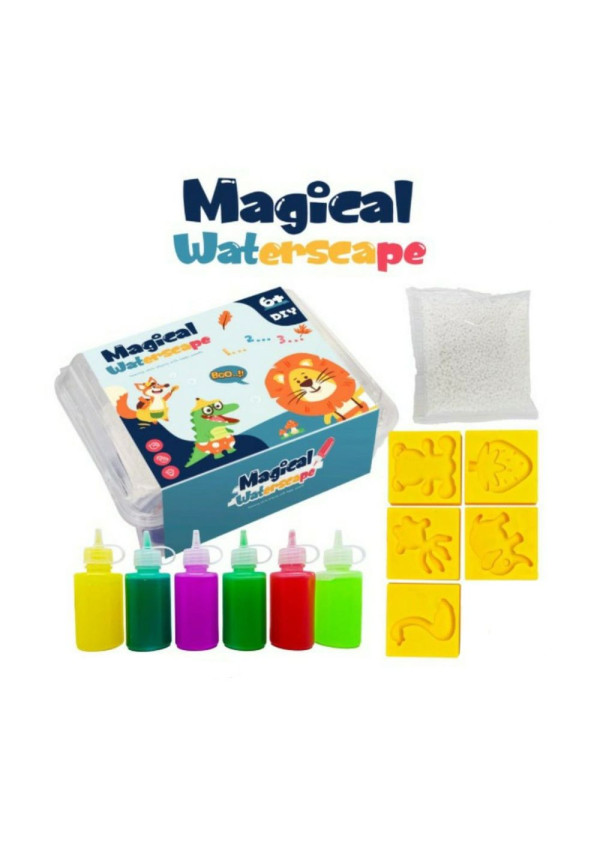 Aqua Gelz 14 Dalių Rinkinys | Kurkite Gelio Figūrėles Vaikams