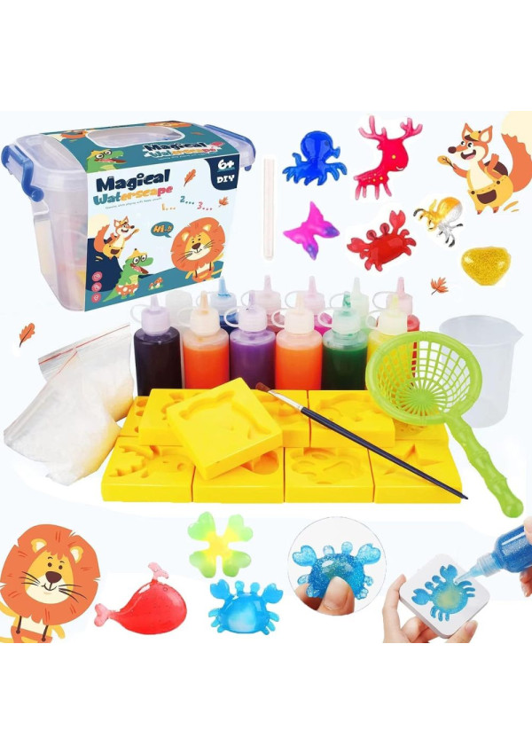 Aqua Gelz Kūrybinis Rinkinys Vaikams | Gelio Figūrėlių Kūrimas