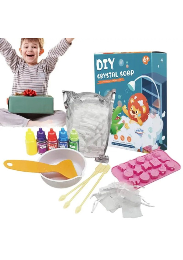 Kūrybinis Muilo Gaminimo Rinkinys Vaikams | "Pasidaryk Pats"