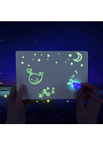 Magiška A3 Piešimo Lenta "Šviesa" | Kūryba Tamsoje Vaikams