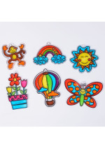 Window Art Kūrybinis Rinkinys "Pasaulis" | Langų Dekoracijos Vaikams