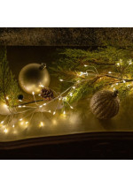 "Pasaka" Girlianda 12.5m | 500 Šiltai Baltų LED | Jaukus Kalėdų Apšvietimas