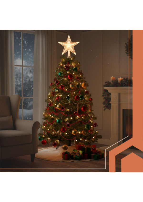 Eglės dekoracija Žvaigždė