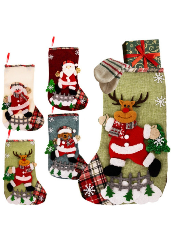 Kalėdinės kojinės 4 vnt.