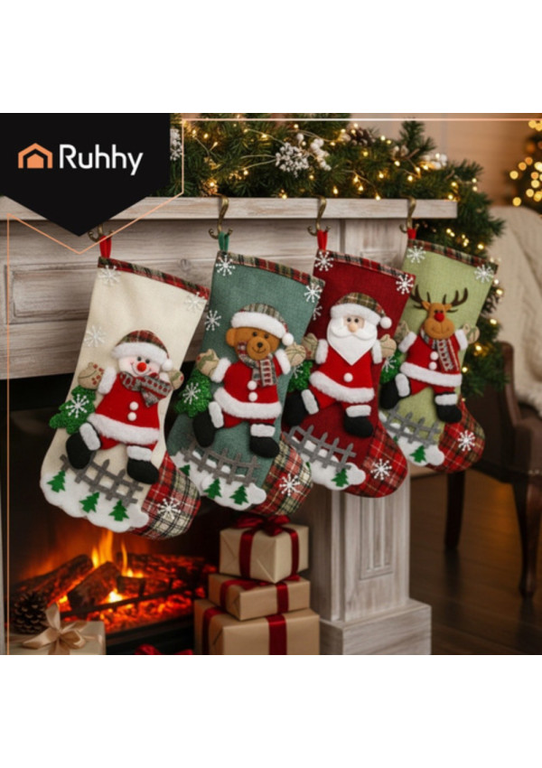Kalėdinės kojinės 4 vnt.