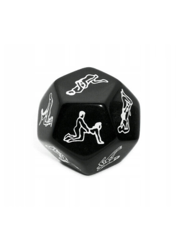 Juodas žaidimų kūbelis poroms