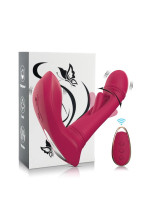 Couples vibrator with remote control