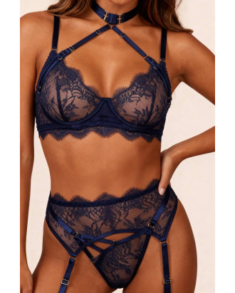 Apatinio trikotažo komplektas Miss blue