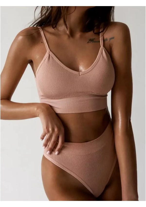 Lingerie set Base nude