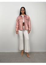 Rožinės spalvos švarkelis